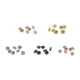 thumbnail image 2 of Jumpingount 10 piezas de DIY Beadwork Spacer Zircon decoración cuentas costura perlas joyería hacer artesanía decorativa Ropa, zapatos y accesorios Miscelánea Oro rosa Jumpingount AP016006-05, 2 of 6