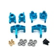 thumbnail image 1 of maytalsory Remote Control Car Bearing Steering Cup Kit Modification Part C Base Rear Wheel Cups Replacement for WLtoys 144010 144001 144002 Blue, 1 of 8