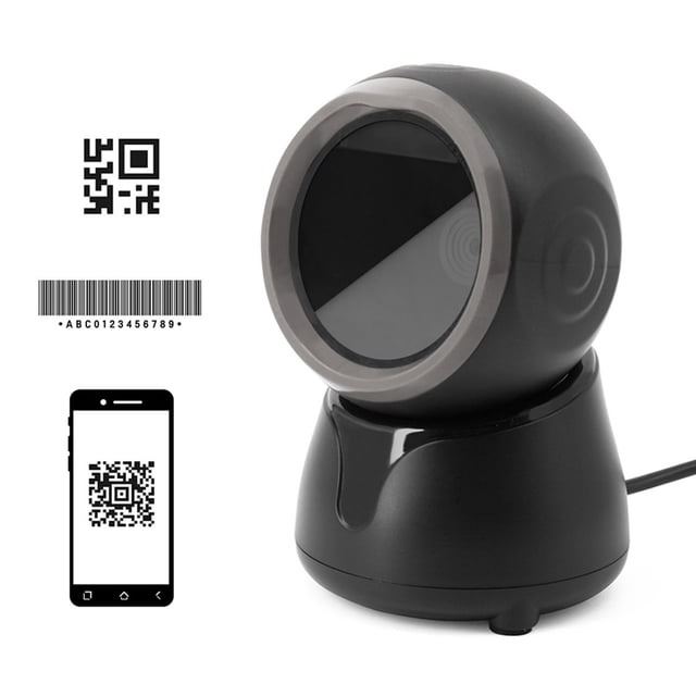 Barcode Scanner,Hands-free Sense Usb 1d 2d Qr Sense Usb Port Compatible With Window Port Play Compatible Play Compatible With Scanner Android Qr Wired Suitable Supermarket Retail Usb Wired Qr