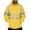 Yellow, variant on Men's Safety Reflective High Visibility Long Sleeve Shirts with Hood Class Construction Work Shirts Black M(M)