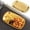 Gold, variant on Rectangular Sizzling Platter for Barbecue and Western Food Durable Stainless Steel Kitchen Serving Tray