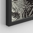 thumbnail image 5 of PixonSign Framed Canvas Print Wall Art Set - Black and White Fern Botanical Posters - Set of 3 Nature Wilderness Tropical Plants Arts Modern Wall Décor Minimal for Living Room - 12"x16" Black, 5 of 5