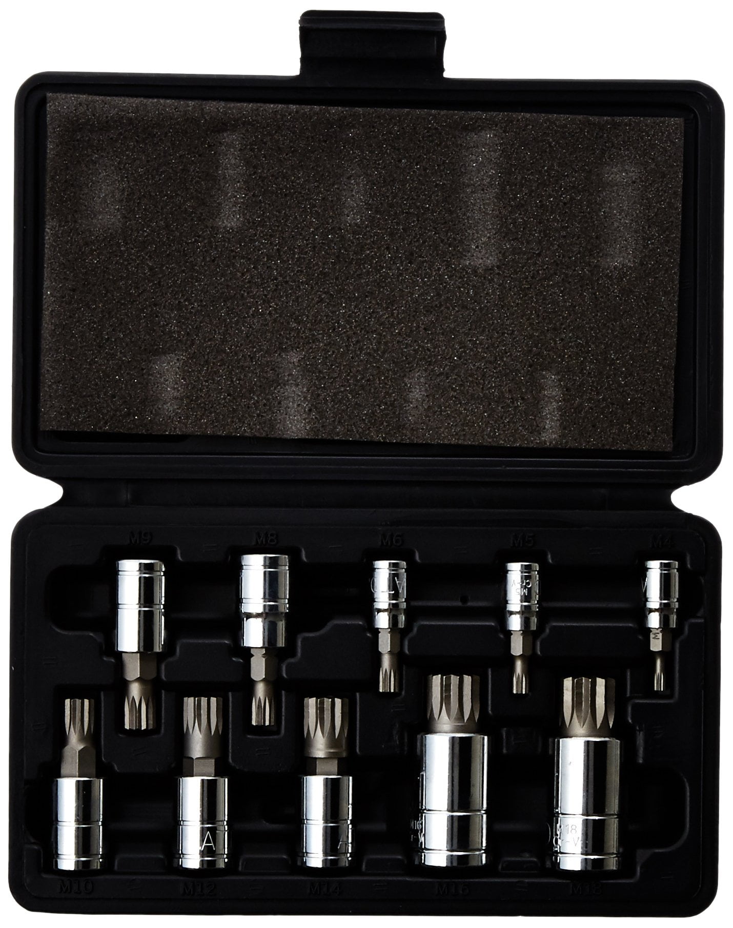ATD 13782 10Piece Triple Square Spline Bit Socket Set