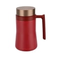 thumbnail image 1 of Termo Acero Inoxidable Portátil Térmico Taza De Café 480ml, 1 of 5