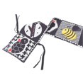 thumbnail image 3 of 12 Pages Baby Cloth Book Double Sided Black and White Bed Surround Cloth Book for Early Education Marine Animals and Wild Animals and Insect Animals, 3 of 4