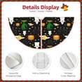 thumbnail image 3 of Sikiie Halloween Christmas Tree Skirt, Christmas Tree Decorations, Christmas Decor, Tree Mat Decoration(30-48IN)-48", 3 of 6