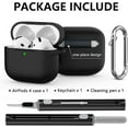 thumbnail image 3 of Protective Case for AirPods 4 with Cleaner Kit, Soft Silicone, 3 of 6