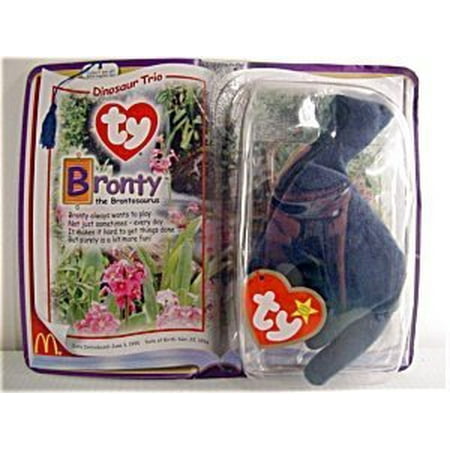 - Mcdonalds Bronty the Brontosaurus Ty Beanie by, McDonalds Bronty the Brontosaurus Ty Beanie By Mcdonalds Corporation