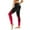Black, variant on WREESH Womens Yoga Pants Stretch Yoga Leggings Fitness Running Gym Sports Full Length Active Pants Yoga Full Length Pants Gold