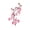 D, variant on LGHDIWN Artificial Blossom Flower Bunch 26.3cm - Pointed Tip Faux Flowers for Chinese Style Home Arrangement and Table Decoration - Long Lasting Floral Stems