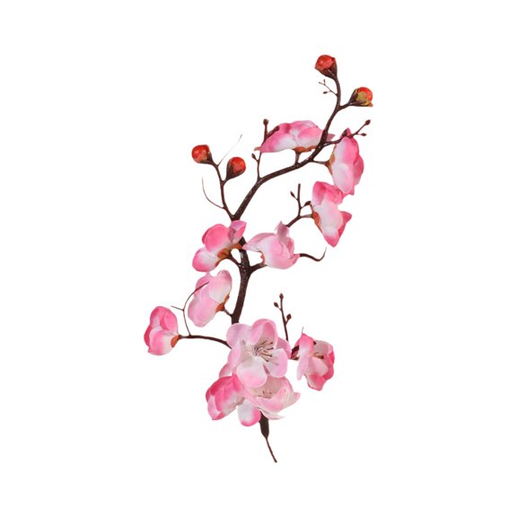 Clearance Under $ 0.69 Faux Plum Blossom Artificial Flower for Chinese Home Arrangement Decoration and Centerpiece Display