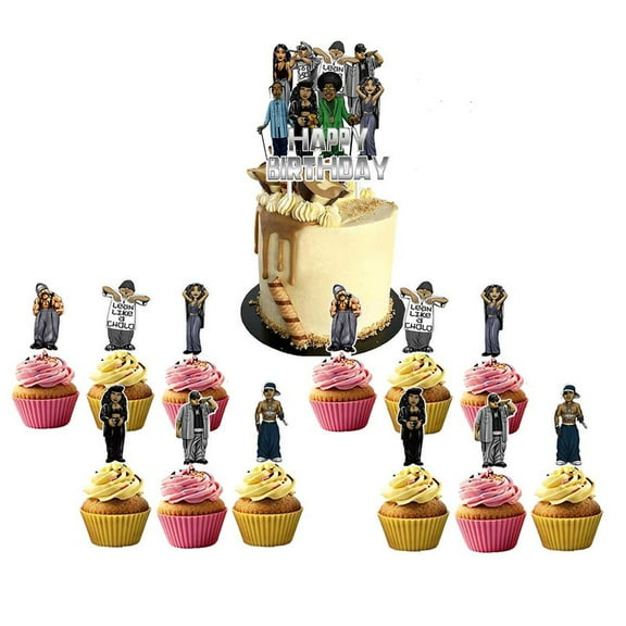 Homies Cake Topper CupcakeS Set Birthday Party Supplies Decoration Decor Kit
