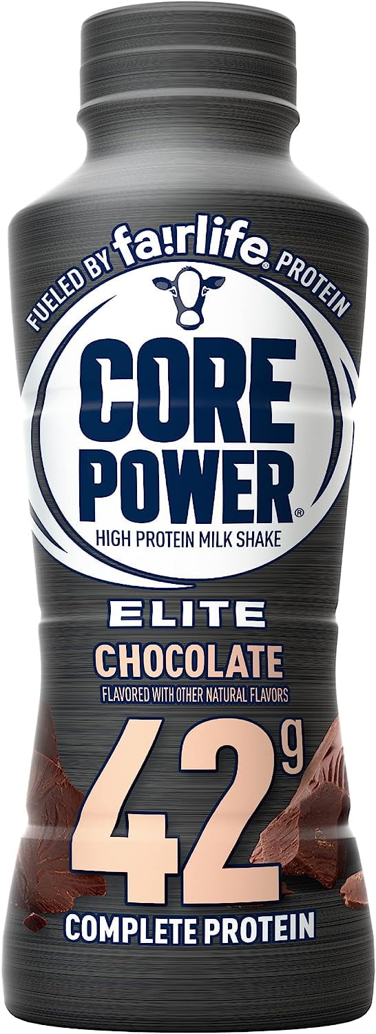 Fairlife Core Power Elite 42g High Protein Milk Shake, Ready To Drink for Workout Recovery, Chocolate, 14 Fl Oz