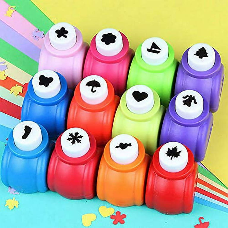 LoveInUSA Punch Craft Set, 10 Pack Hole Punch Shapes Hole Punch Shape  Scrapbooking Supplies Shapes Hole Punch Great for School Crafting & Fun  Projects