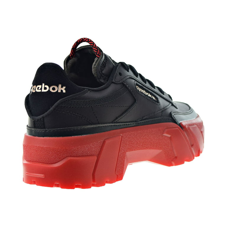 Reebok Club C Cardi Women's Shoes Core Black-Vector Red-Rose Gold