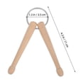 thumbnail image 2 of YUNLIGHTS Drumstick Keychain Metal 3PCS Outdoor Activities, 2 of 8