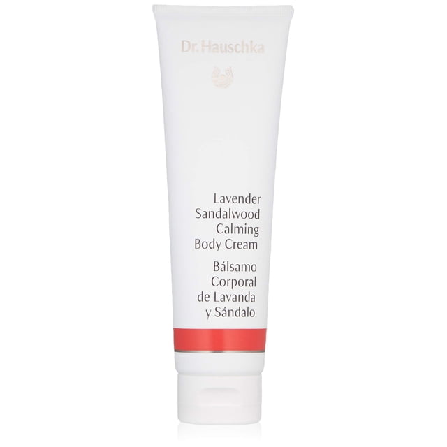 Dr. Hauschka Crema corporal calmante de sándalo y lavanda, 4,9 onzas líquidas