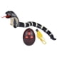 thumbnail image 5 of Serpiente de juguete para s de miedo, serpiente de Control remoto, simulación de serpiente falsa infrarroja, juguete realista de serpiente RC , negro, 5 of 8