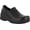 Black Leather, variant on Easy Works by Easy Street Appreciate Women's Slip Resistant Clog Work Shoes