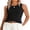 Black, variant on Womens Wool Blend Tank Tops Sweaters Sleeveless Soft Fitted Business Casual Sweater Shirts 2026 Summer Clothes Navy Blue Large