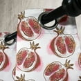 thumbnail image 2 of Ambesonne Fruits Grommet Curtain Single Panel, Flowering Pomegranate, 50"x60", Red Umber Rose, 2 of 5