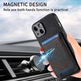 thumbnail image 5 of ELEHOLD Leather Wallet Case for iPhone 15 Pro Case with Card Holder, Premium Leather Protective Cover Full Body Slim Lightweight Case for iPhone 15 Pro -6.1 Inch,Black, 5 of 10