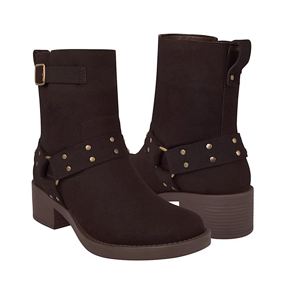 BOTINES NOMADAS MUJER 66114 SUEDE CAFÉ