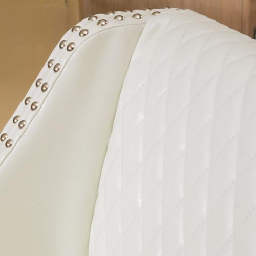Christopher Knight Home Milano Ivory Quilted Bonded Leather Barstool Christopher Knight Home Milano Ivory Quilted Bonded Leather Barstool