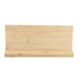 thumbnail image 1 of JUNWELL 1 Set Bamboo Blank Sign Bamboo Plaque Blank Bamboo Board Name Board With Base, 1 of 4