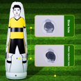 thumbnail image 3 of WDOplteas Pared Humana Entrenamiento Fútbol Inflable 160CM para Entrenamiento Tiros Libres (amarillo), 3 of 9