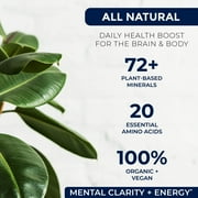 Miracles of Health Liquid Chelated Minerals | 72 Major and Minor Trace Minerals with Essential Amino Acids | Fast absorption plant-based