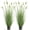 White, variant on Faux 4ft 2-Pack Horsetail Reed Grass with  Spikes, 48in Tall Indoor Outdoor  Grass in Pot,  Office Decorative Artificial  & Greenery, Wedding Decor Green Bristlegrass