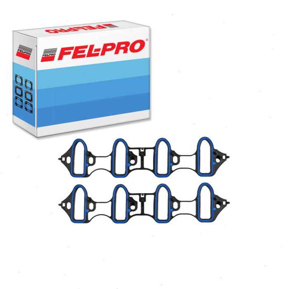 Fel-Pro Intake Manifold Gasket Set compatible with Chevrolet Suburban 1500 5.3L 6.0L V8 2002-2014