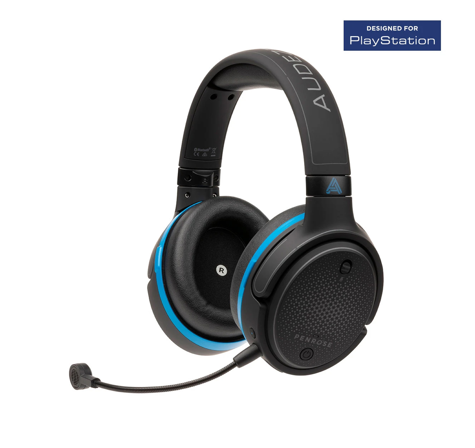Audeze Mobius - Headphones with mic - full size - Bluetooth - wireless -  USB, 3.5 mm jack, USB-C - carbon - Walmart.com