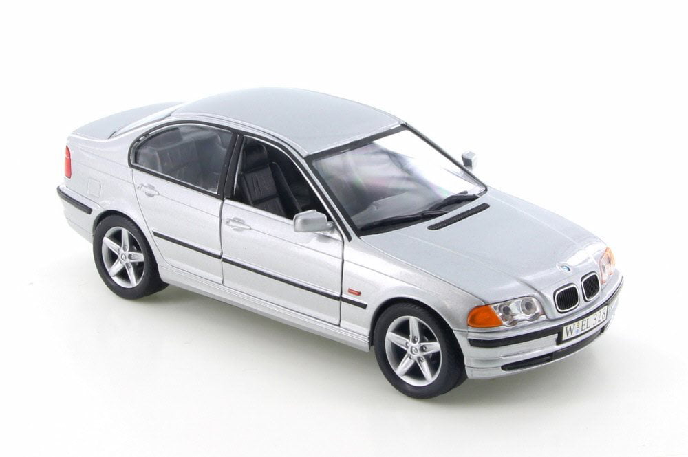 Welly 1:24 1998 BMW 328I DIE-CAST Rojo 9395-4D N/B 