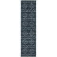 thumbnail image 5 of SAFAVIEH Marbella Matilda Diamond Runner Rug, Charcoal, 2'3" x 9', 5 of 10
