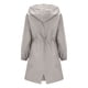 thumbnail image 5 of Chaqueta impermeable para mujer Honeeladyy, impermeable ligero, cortavientos con capucha, gabardina, 5 of 6
