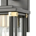 thumbnail image 5 of Elk Home 6-Inch Wide Outdoor Vincentown Wall Sconce, Matte Black, 5 of 5