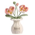 thumbnail image 1 of Maceta de ganchillo artificial YOOJEE Blush Pink hecha a mano, 1 of 4