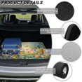 thumbnail image 6 of Xixirimido Universal Car Trunk Mat, All Weather Trunk Protection Cargo Liner Stylish Vehicle Interior Accessories Durable Cargo Mat 29" x 39", Butterfly Vibrant Sunflower, 6 of 7