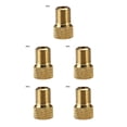 thumbnail image 2 of Sonducket 10 piezas Presta a Schrader operación Simple accesorios de bicicleta adaptador de válvula ahorro de tiempo práctico convertidor de PC 1 5piezas, 2 of 6