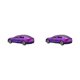 thumbnail image 4 of Vogacara Pull Back Tesla Modelo Tamaño Coche Colección de Juguetes Juguetes Vehículos Juguetes Modelo de Coche Regalo Tesla Modelo Coche púrpura 2Conjunto, 4 of 6