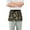 Butterflies and Tower, variant on Small Cherry Fruits Server Apron with 3 Pockets Waterproof Waitress Waist Short Apron for Man Woman 12 Inches