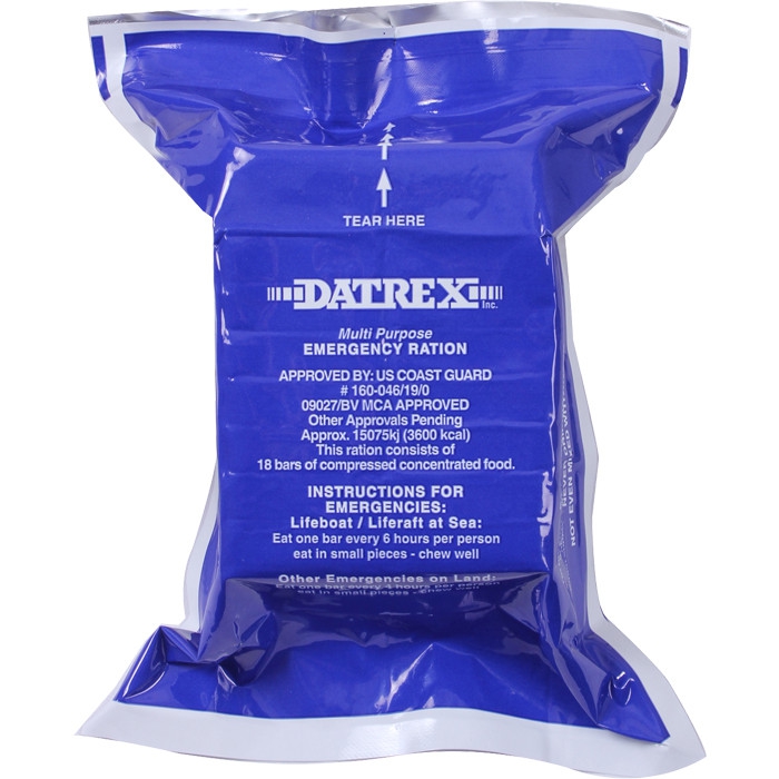 Datrex - Blue Emergency Food Ration 3600 Calorie Bars