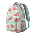 thumbnail image 2 of Flamingo Themed School Backpack - 17 Inch Waterproof Laptop Bag with Multiple Pockets, Comfortable Bookbag for College Students, Cute Back to Campus Backpack Gift Idea, 2 of 6