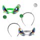 thumbnail image 4 of KAKOWELY 4 diademas con antena y gafas de extraterrestre para Halloween, Navidad, festivales y fiestas., 4 of 5