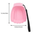 thumbnail image 2 of FUEENIRVA 2Pcs Durable Pink Plastic Dog Water Containers Portable Pet Waterers for Travel, 2 of 6