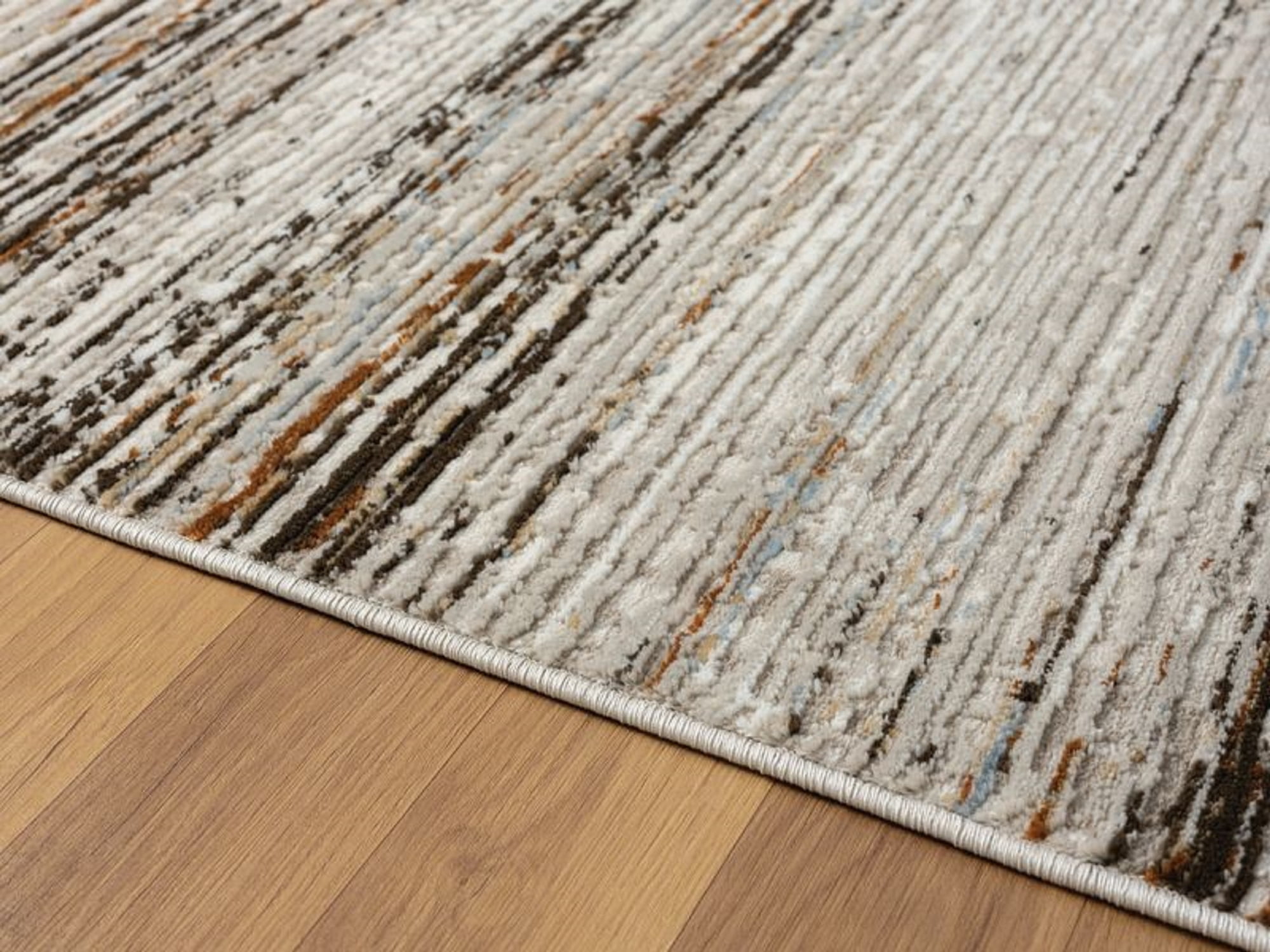 United Weavers Nelson Lalit Modern Abstract Accent Rug, Blue, 1'10" x 3'