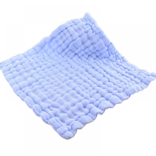 Muslin Burp Cloths 100 Cotton 6 Layers Extra Absorbent and Soft, 12x12