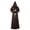 Coffee, variant on FUZHIQ Men & Women Tunic Hooded Robe Halloween Cos Robe Cloak Cape